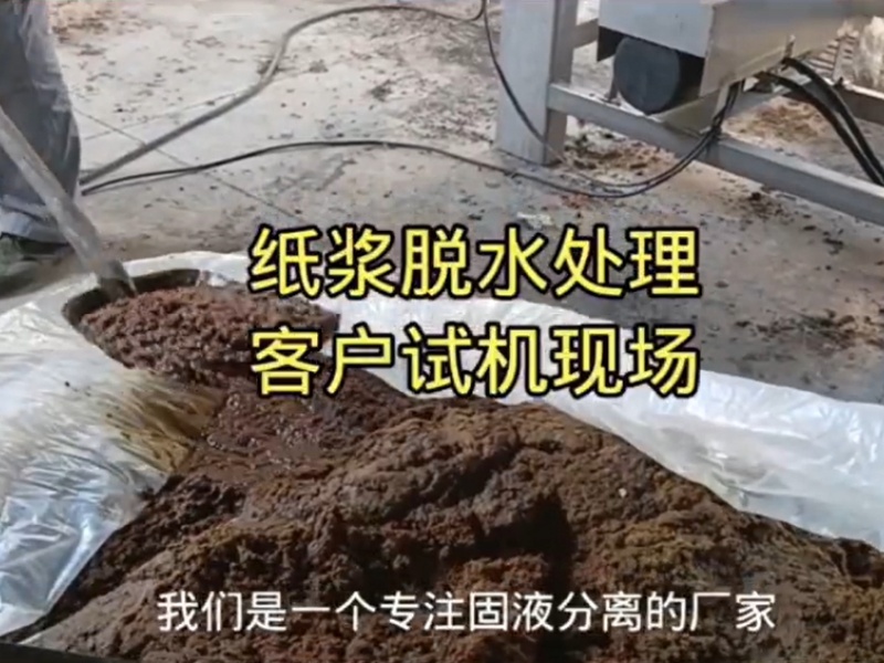 紙漿脫水機