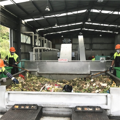 餐廚垃圾預處理設備案例